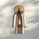 Blum Amber Glass Flute Sconce - Blushlighting