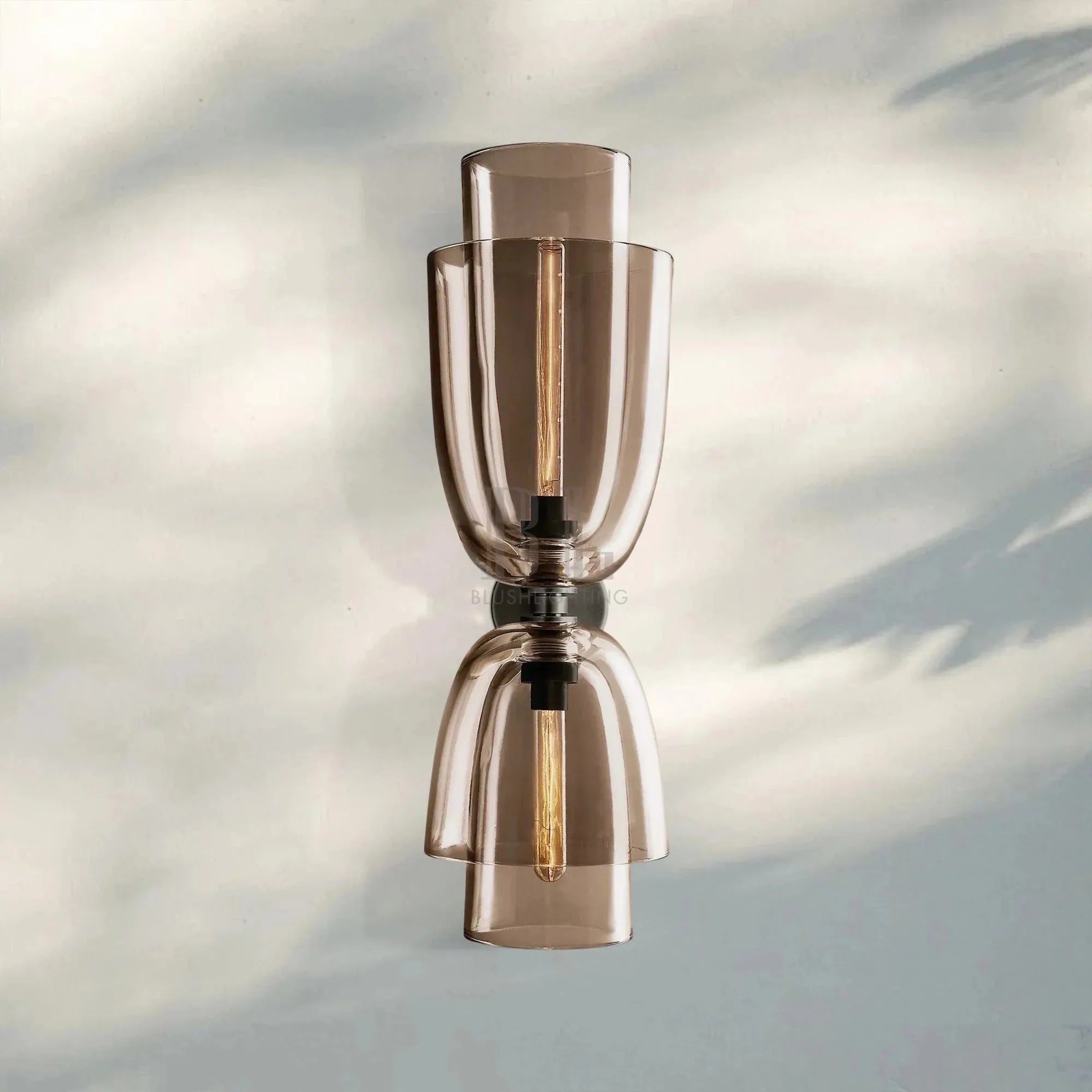 Blum Glass Cloche Grand Sconce - Blushlighting