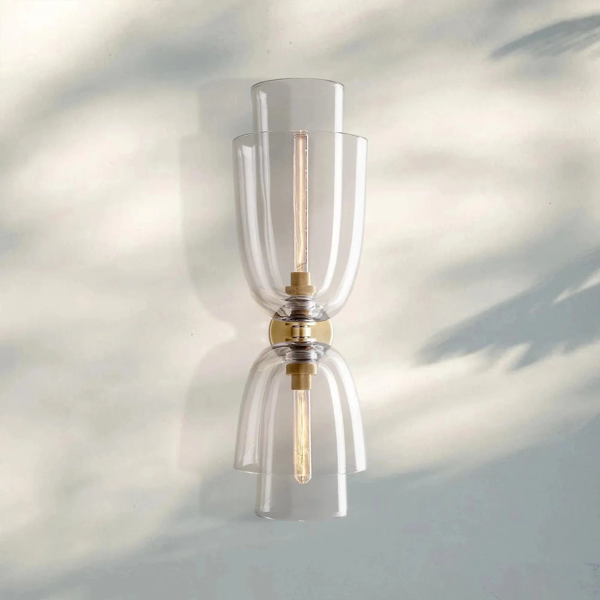 Blum Glass Cloche Grand Sconce - Blushlighting