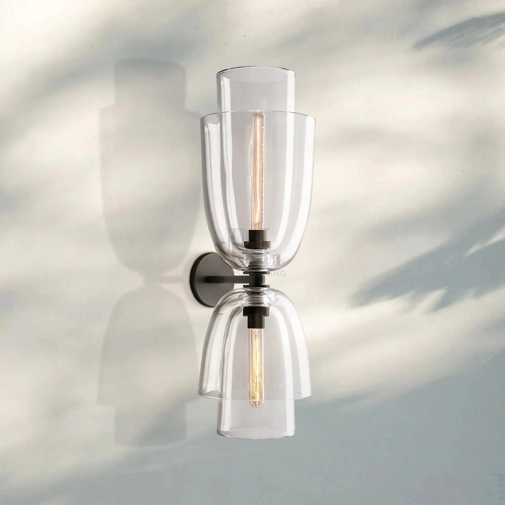 Blum Glass Cloche Grand Sconce - Blushlighting
