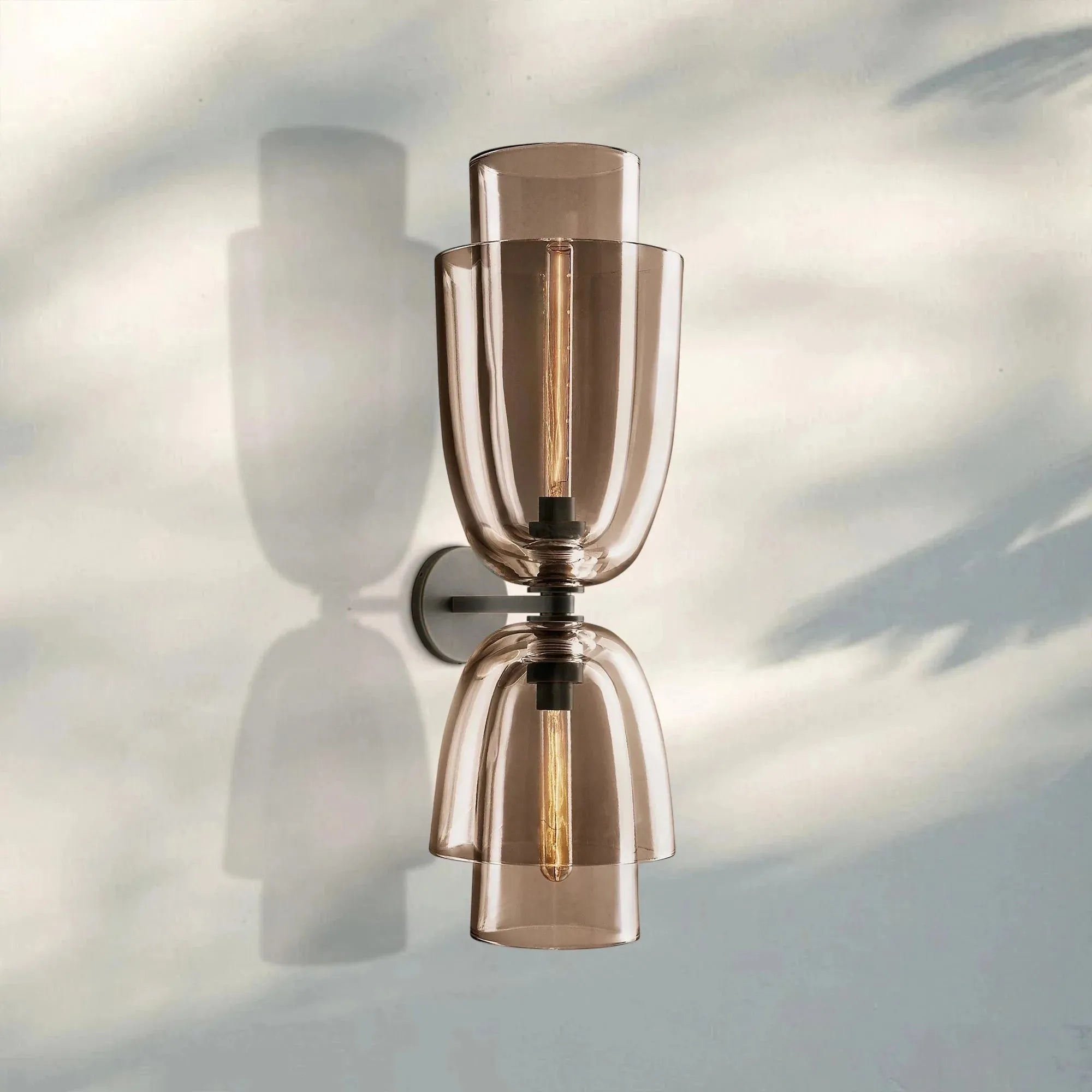 Blum Glass Cloche Grand Sconce - Blushlighting