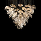 Blush Lighting Flower Glass Foyer Chandelier-Blushlighting-Blushlighting