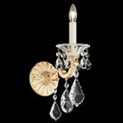 Blushlighting 5000 La Scala 1 - lt 16" Tall Wall Sconce - Heirloom GoldHeritage CrystalBlushlighting
