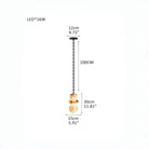 Blushlighting Ethereal Globe Pendant Light - Statement Alabaster - XL - 1 light - D10*H20CM/D4"*H8"Warm LightBlackBlushlighting
