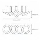 Blushlighting Infinity Massive Alabaster Chandelier - Blushlighting