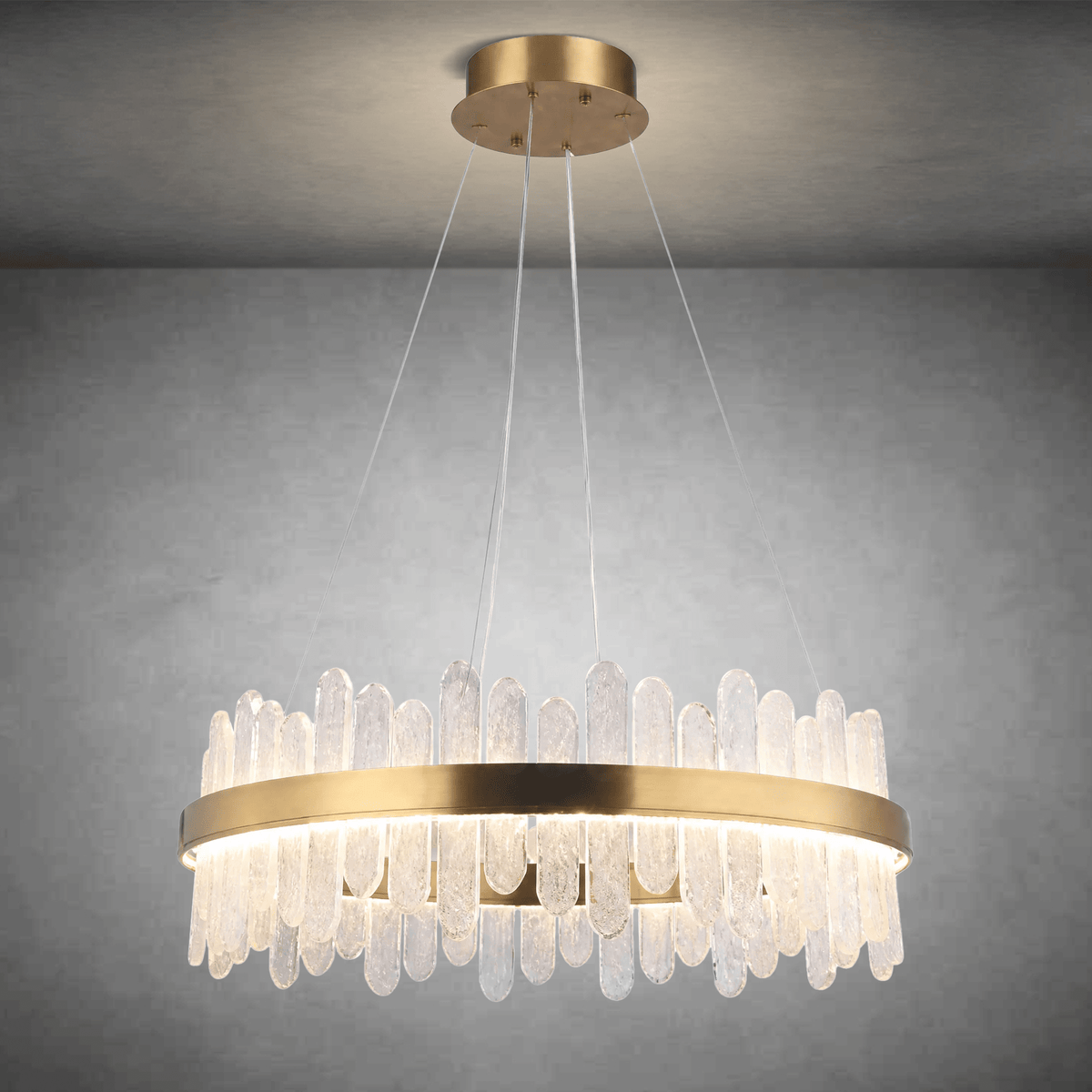 Bocciolo Handblown Chandelier - D800*H200mmBlushlighting