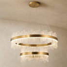 Bocciolo Handblown Duo Chandelier - Blushlighting