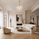 Bolla Brass Globe Chandelier - Blushlighting
