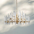 Bonington Crystal Round Chandelier 24'' 36'' 48''-