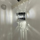 Bonington Crystal Wall Sconce-Black-