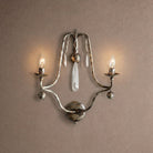 Bonitai Wall Sconce Silver - Blushlighting