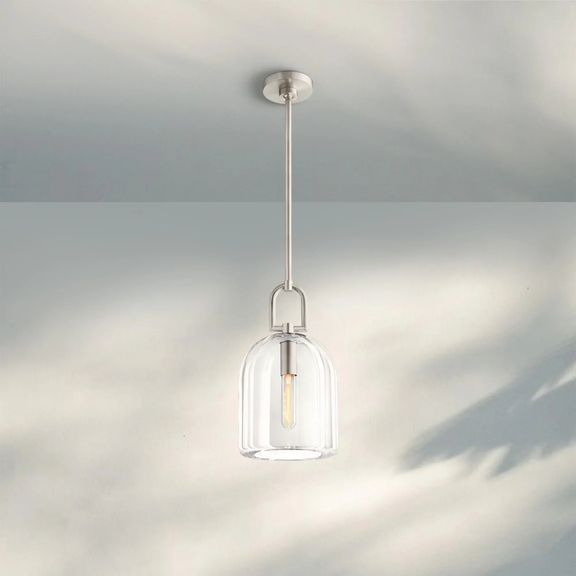 Botany Cloche Pendant Light 5" 8" 10"-5''/ 13cm-Bronze-