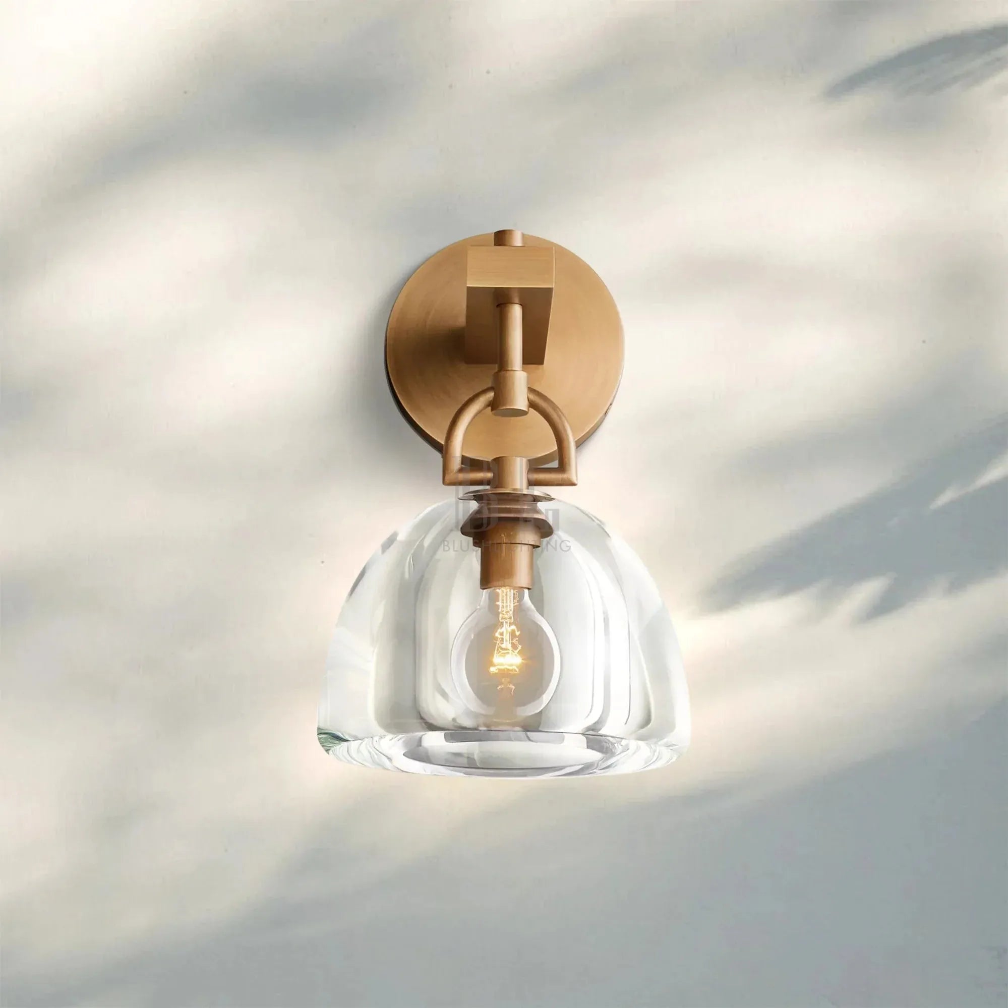 Botany Crystal Dome Wall Sconce-
