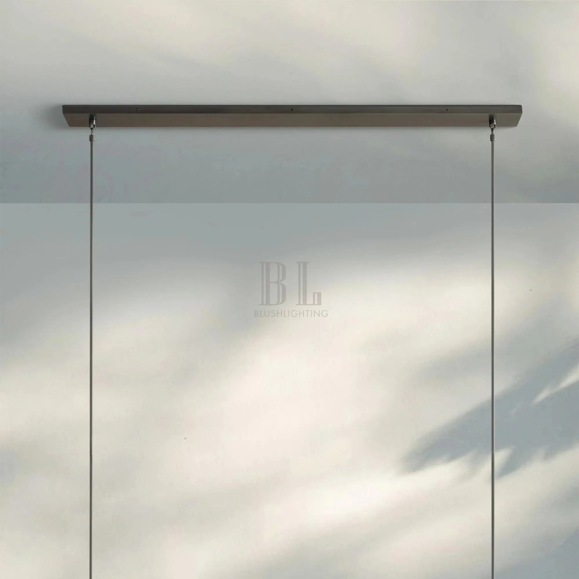 Bouble De Crystal Ball Linear Chandelier 48" 60"-Blushlighting