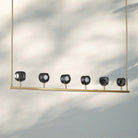 Bouble De Crystal Ball Linear Chandelier 48” 60"-