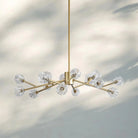 Bouble De Crystal Round Chandelier-Blushlighting