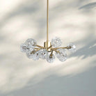 Bouble De Crystal Round Chandelier-Blushlighting