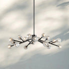 Bouble De Crystal Round Chandelier-Blushlighting