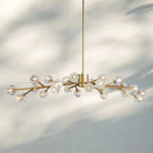 Bouble De Crystal Round Chandelier-Blushlighting