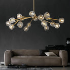 Bouble De Crystal Round Chandelier-Blushlighting