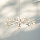 Bouble De Crystal Round Chandelier-Round 36'': 18-Light-Nickel-Clear-Blushlighting