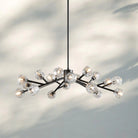Bouble De Crystal Round Chandelier-Blushlighting