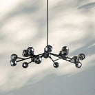 Bouble De Crystal Round Chandelier-Blushlighting