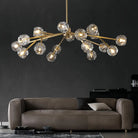 Bouble De Crystal Round Chandelier-Blushlighting