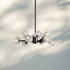 Bouble De Crystal Round Chandelier-Round 24'': 12-Light-Bronze-Clear-Blushlighting