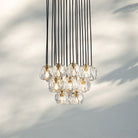 Bouble De Crystal Round Cluster Chandelier-
