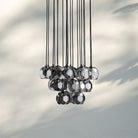 Bouble De Crystal Round Cluster Chandelier-