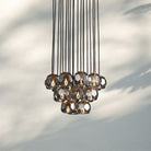 Bouble De Crystal Round Cluster Chandelier-