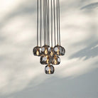 Bouble De Crystal Round Cluster Chandelier-