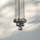 Bouble De Crystal Round Cluster Chandelier-
