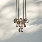 Bouble De Crystal Round Cluster Chandelier-