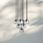 Bouble De Crystal Round Cluster Chandelier-