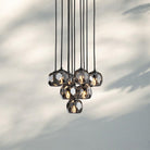 Bouble De Crystal Round Cluster Chandelier-