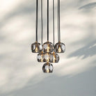 Bouble De Crystal Round Cluster Chandelier-
