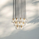 Bouble De Crystal Round Cluster Chandelier-