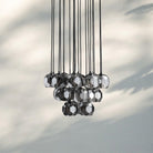 Bouble De Crystal Round Cluster Chandelier-