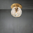 Bouble De Crystal Single Flushmount-