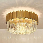 Bourbons Flush Mount Chandelier - 23.6"DBlushlighting