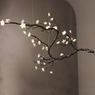 Branch Flower Chandelier - L 66.9″ x W 55.1″ x H 54.3″ / L 170cm x W 140cm x H 138cmBrass stained blackBlushlighting