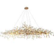 Blus Lighting Doris Branch Crystal Chandelier Light