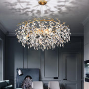 Blus Lighting Doris Round Modern Branch Chandeliers