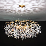 Blus Lighting Doris Round Modern Branch Chandeliers