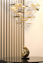 Brass Aviary Constellation Chandelier - 1 head ∅ 9.8″ x H 5.9″ / Dia 25cm x H 15cmBrass & BlackWarm LightBlushlighting