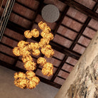Brass Aviary Constellation Chandelier - 1 head ∅ 9.8″ x H 5.9″ / Dia 25cm x H 15cmBrass & BlackWarm LightBlushlighting
