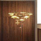Brass Aviary Constellation Chandelier - 1 head ∅ 9.8″ x H 5.9″ / Dia 25cm x H 15cmBrass & BlackWarm LightBlushlighting