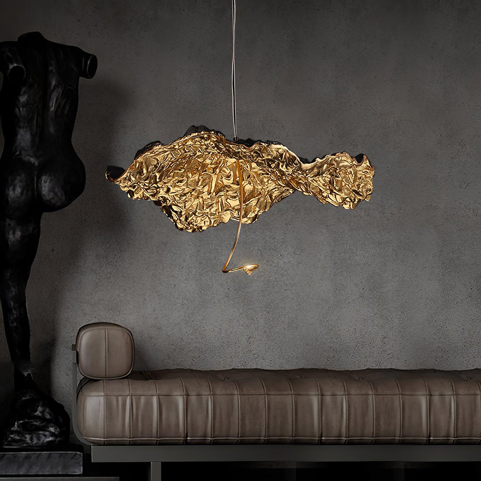 Brass Aviary Constellation Chandelier - 1 head ∅ 9.8″ x H 5.9″ / Dia 25cm x H 15cmBrass & BlackWarm LightBlushlighting